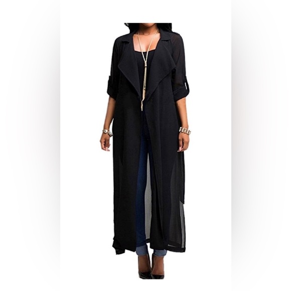 Long Sheer Duster - Picture 1 of 3